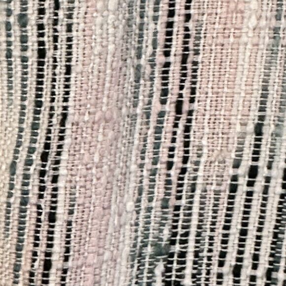 NWT Greylin Anthro Textured Blazer Jacket Blue Pink Flaw Lightweight Summer - Picture 2 of 9